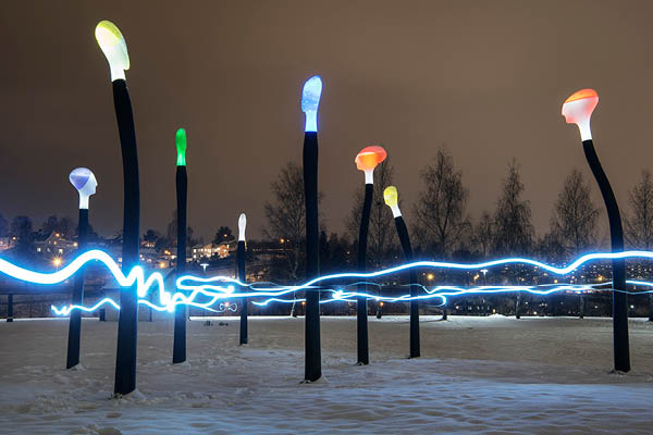Parkvokterne i Elvebredden Kunstpark