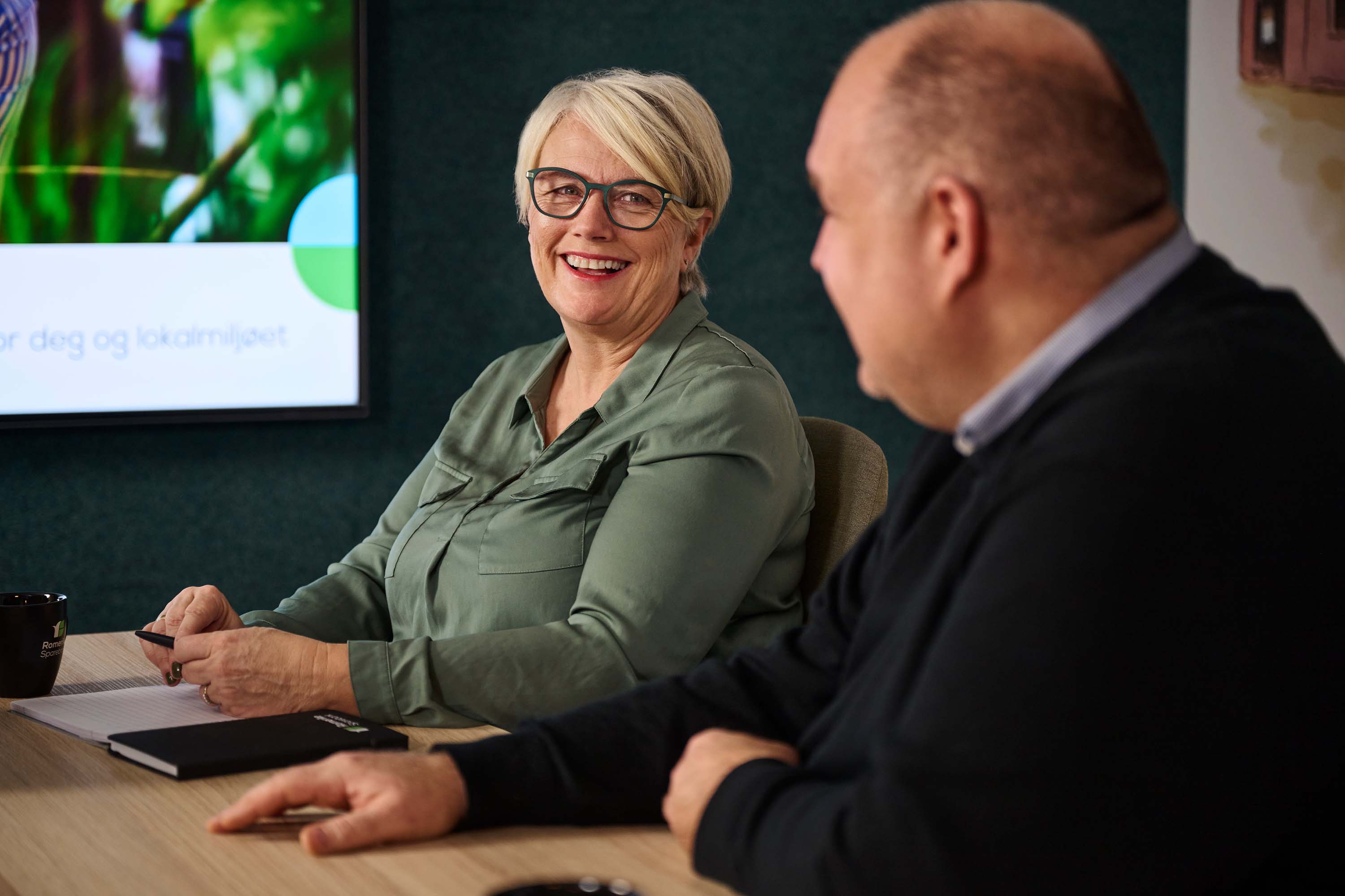 Kristin og Espen i dialog