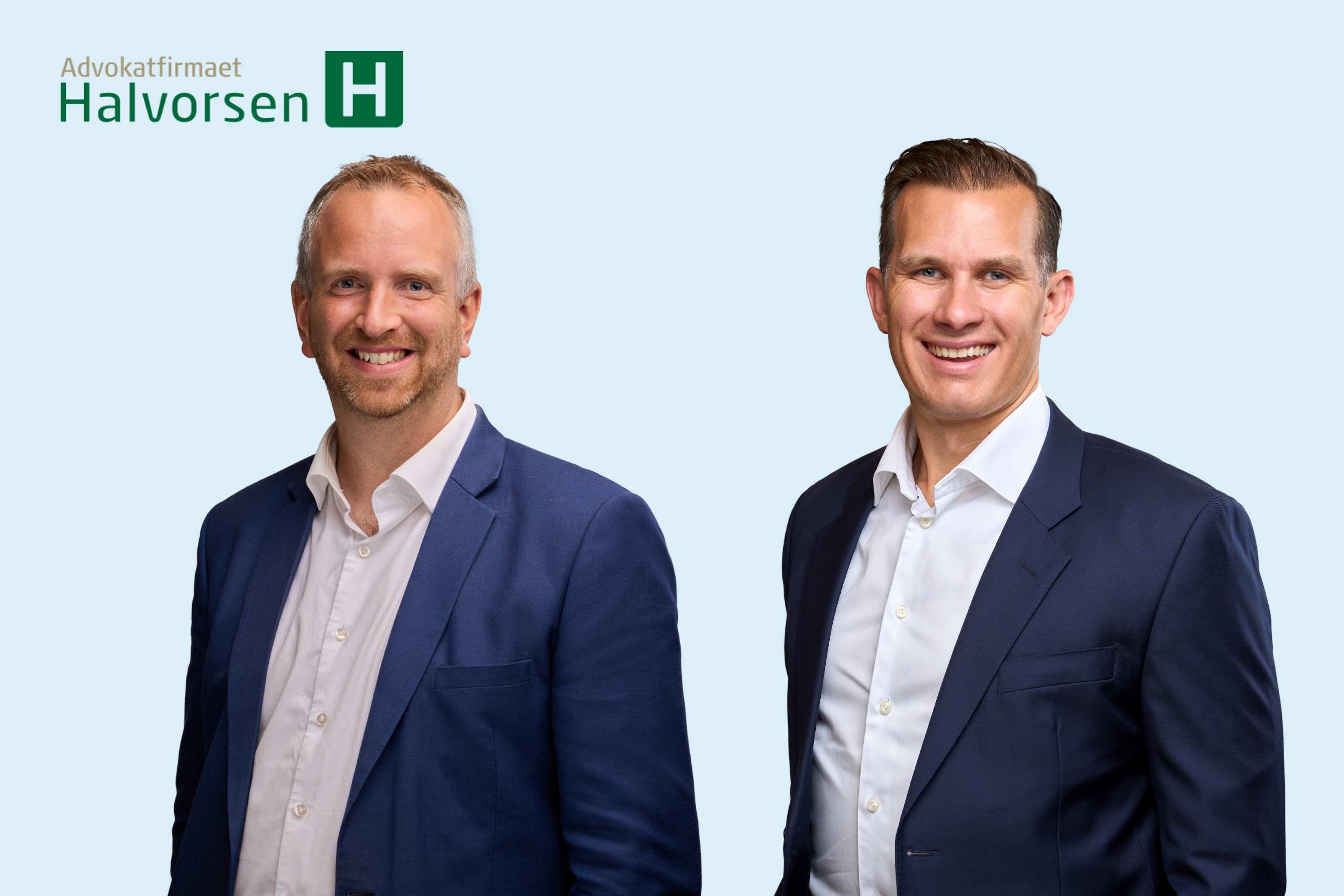 Espen Larsen og Rune Smestad Lindskog - advokatfirmaet Halvorsen