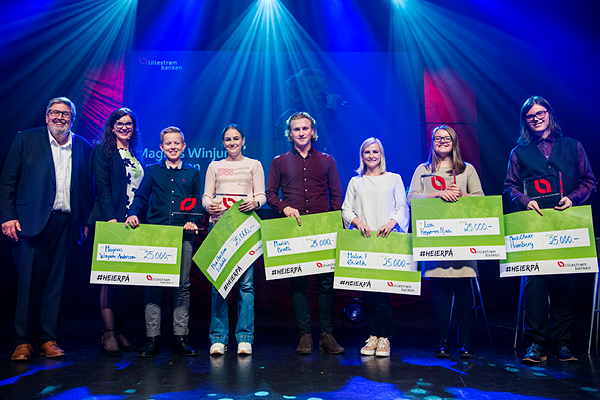 Mottakere av Stipend til unge talent 2018