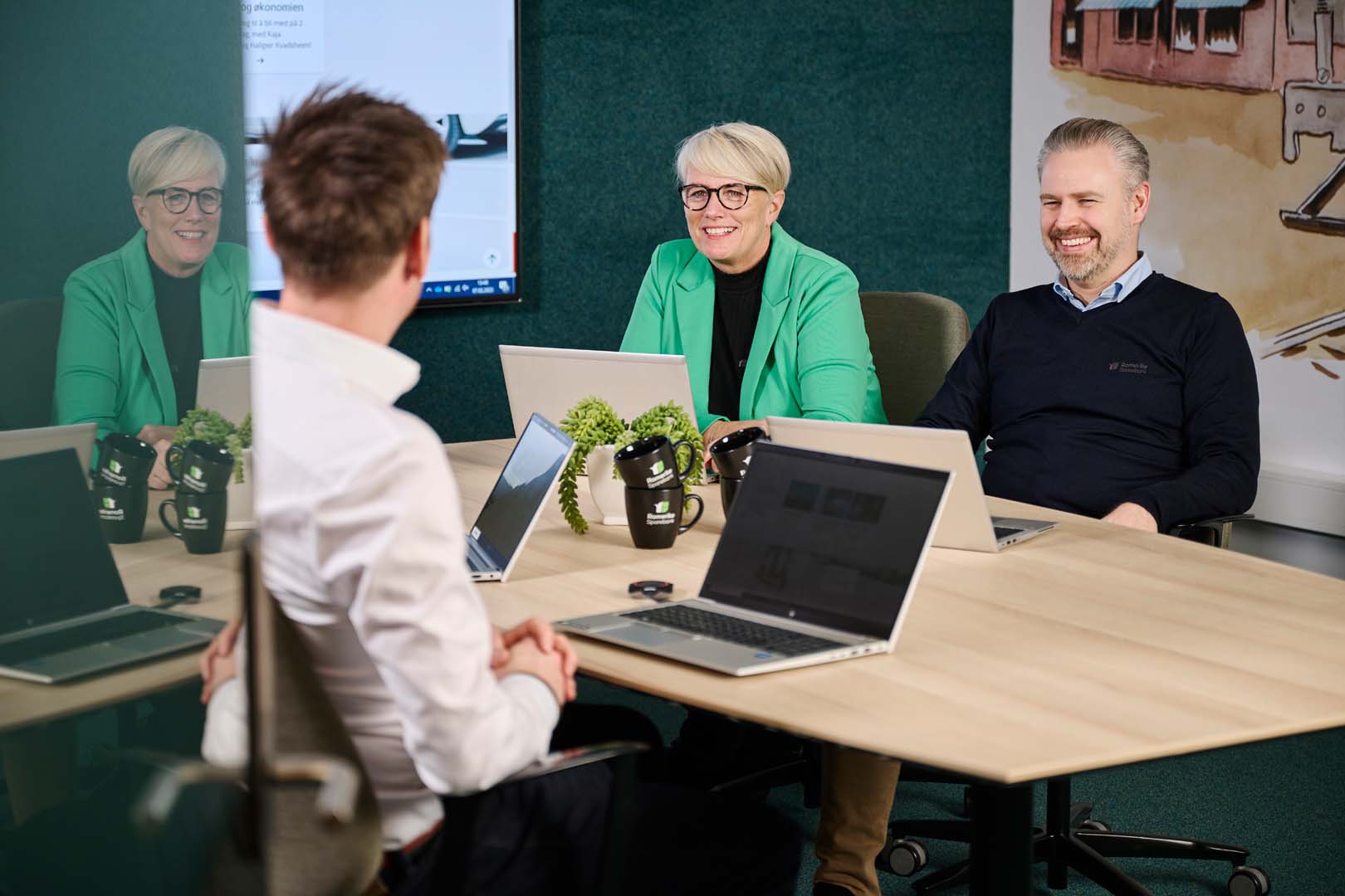 hyggelig arbeidsmiljø