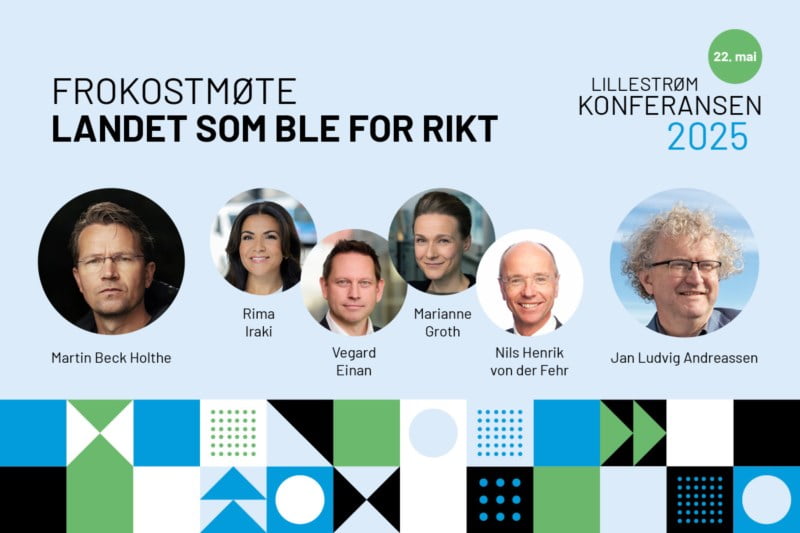 Frokostmøte - Landet som ble for rikt Frokostmøte Landet som ble for rikt