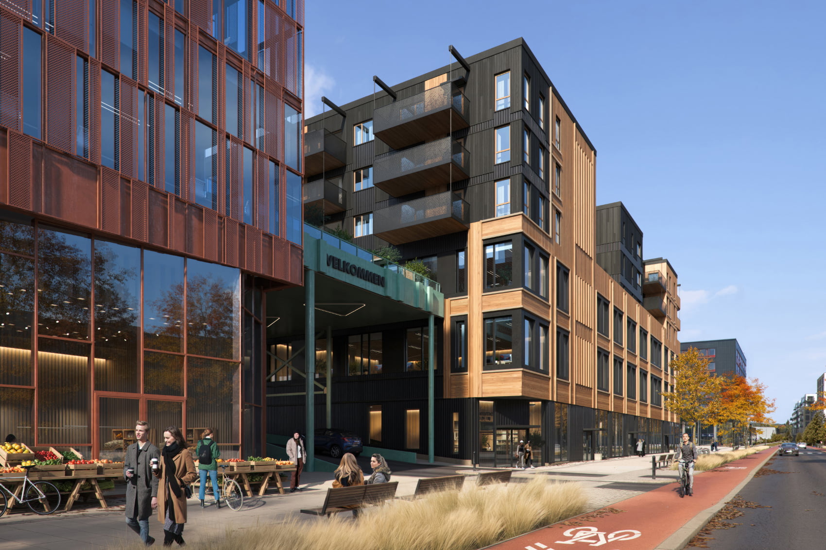 Fasadebilde av Skårersletta 65