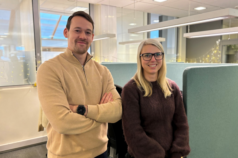Jesper Buer Bjarmann og Marthe Pettersen